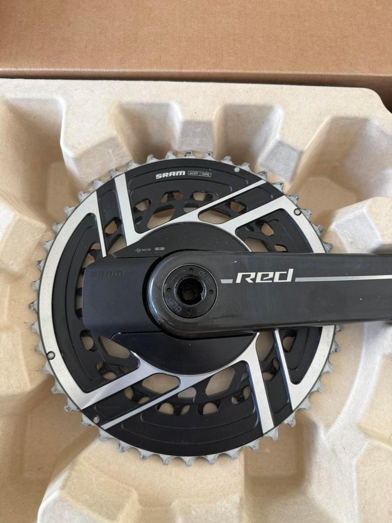 SRAM RED AXS powermeter 172,5mm 48/33, Vélos & Vélomoteurs, Vélos Pièces, Comme neuf, Pédalier ou Pédales, Racefiets, Enlèvement ou Envoi