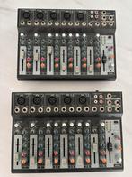 2 Tables de mixage + cables + porte micro, Musique & Instruments, Enlèvement, Neuf, 5 à 10 canaux, Entrée micro