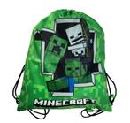 Minecraft Gymtas / Zwemtas / Sporttas / Rugtas - Creeper, Ophalen of Verzenden, Nieuw, 25 tot 40 cm, 30 tot 45 cm