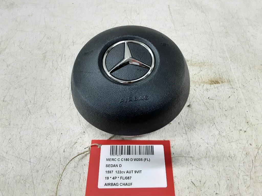 AIRBAG STUUR Mercedes-Benz C (W205) (0589000910), Gebruikt, Mercedes-Benz, Mevr. I. Hauben, Rue de l'Espoir 34 34
4030  GRIVEGNÉE, BE