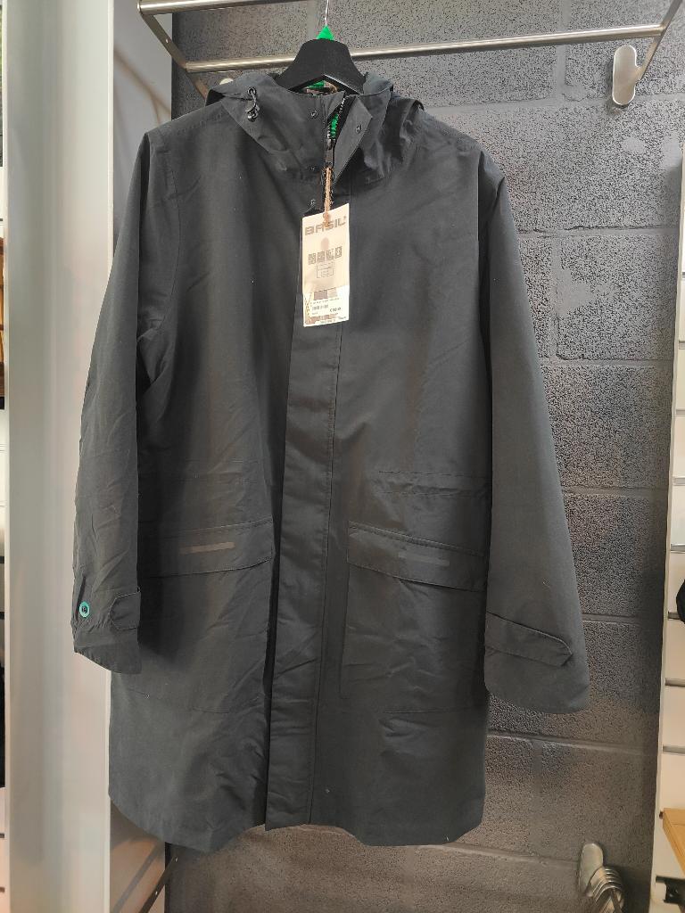 Nieuwe fiets regenjas basil, Basil, Zwart, Maat 46/48 (XL) of groter, Nieuw