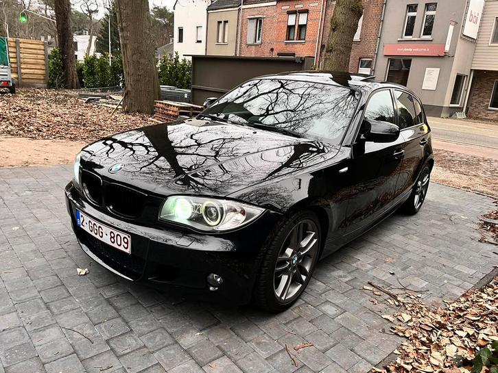BMW 118d 2.0 EURO 5 M pakket, Autos, BMW, Particulier, Série 1, ABS, Airbags, Air conditionné, Alarme, Bluetooth, Feux de virage
