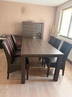 Eetkamer met stoelen, Maison & Meubles, Enlèvement, Utilisé, 4 à 6 chaises