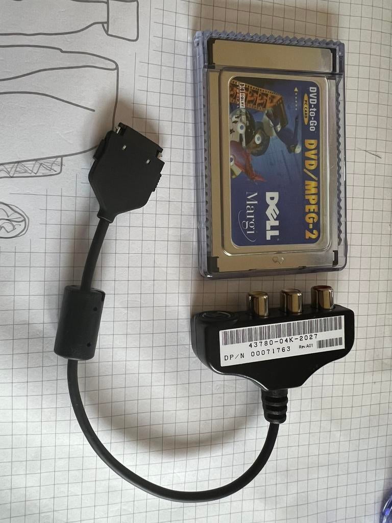 Margo dvd pmcia decoder met kabel, TV, Hi-fi & Vidéo, Décodeurs & Enregistreurs à disque dur, Enlèvement, Utilisé, Décodeur