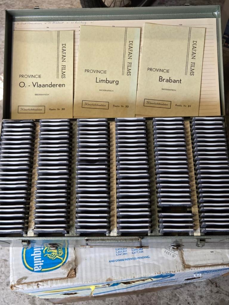 Lot dia's jaren 1950/60, Ophalen