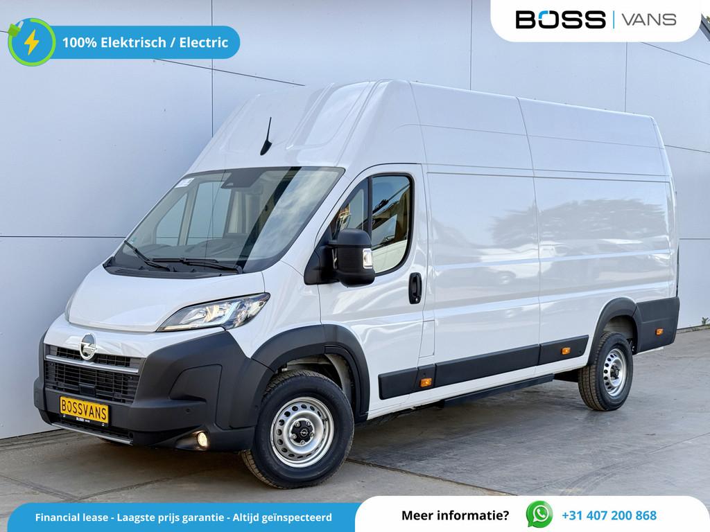 Opel Movano Electric 110kWh 270PK L3H3 420km WLTP BEV Elektr, Auto's, Stof, Gebruikt, Zwart, Wit
