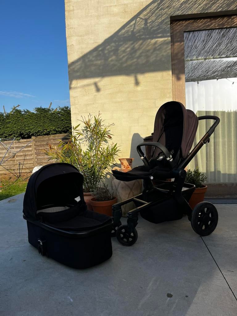 Joolz Hub, Kinderen en Baby's, Kinderwagens en Combinaties, Gebruikt, Combiwagen, Overige merken, Met reiswieg, Verstelbare duwstang
