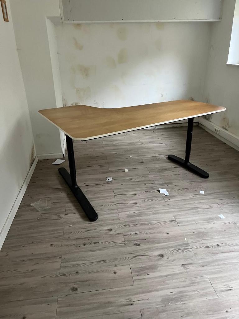 Bureau + 2 chaise, Maison & Meubles, Enlèvement, Comme neuf