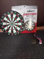 Bullit dartbord met stalen pijltjes, Sport en Fitness, Darts, Ophalen, Gebruikt, Dartbord