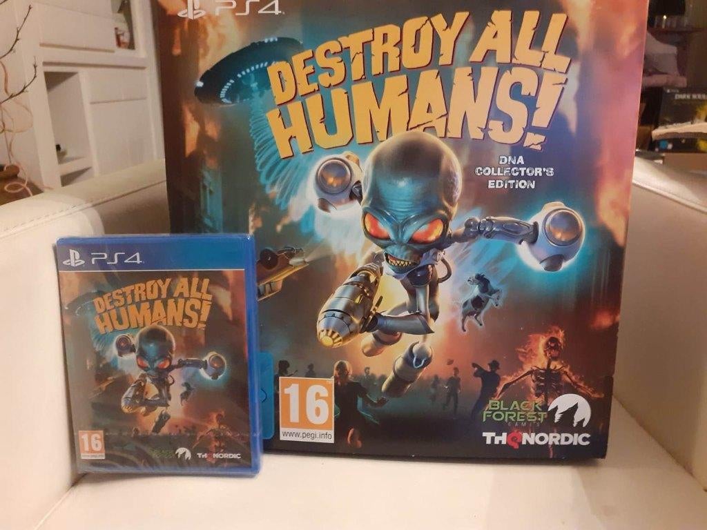 Destroy All Humans , DNA collectors Edition voor Ps4 / Ps5, Consoles de jeu & Jeux vidéo, Jeux | Sony PlayStation 4, 2 joueurs