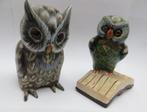 2 figurines en forme de hibou, Enlèvement ou Envoi, Utilisé, Animal