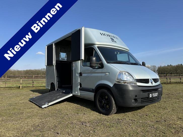 Renault Master THEAULT 2-paards paardenvrachtwagen B-rijbewi, Dieren en Toebehoren, Paarden en Pony's | Trailers en Aanhangwagens