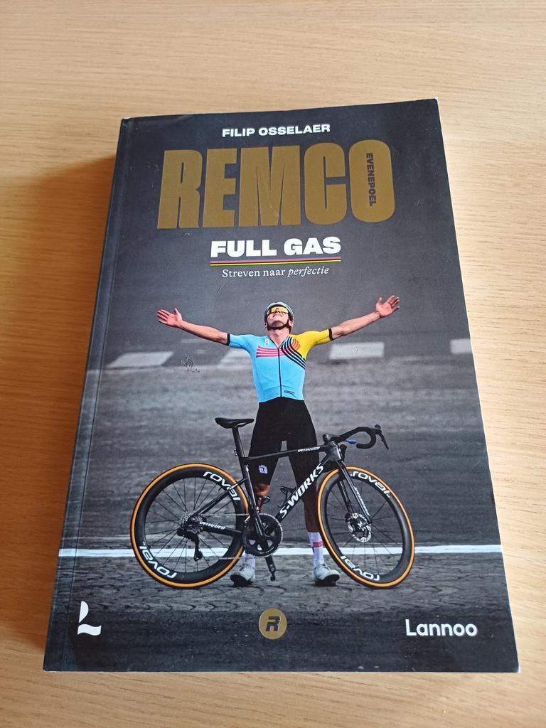 Filip Osselaer - Remco Evenepoel Full Gas, Ophalen of Verzenden, Filip Osselaer