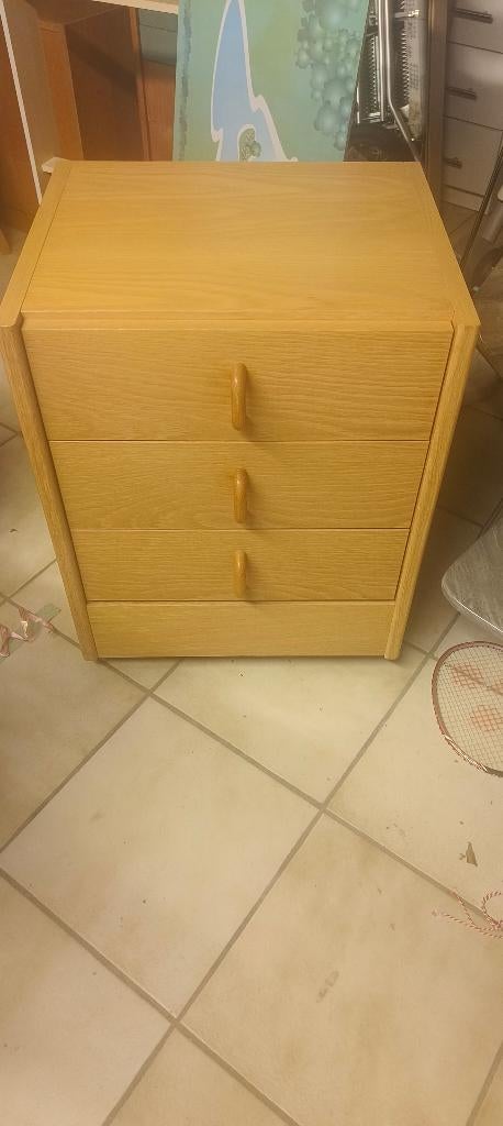 Petit meuble à tiroirs en bois, Enlèvement, Utilisé