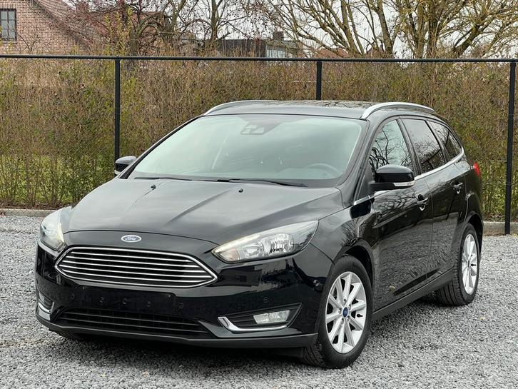 Ford Focus Titanium EcoBoost 1.0Cc 125Pk 117.000Km 2016, Auto's, Ford, Bedrijf, Te koop, Focus, Bluetooth, Benzine, Euro 6, Break