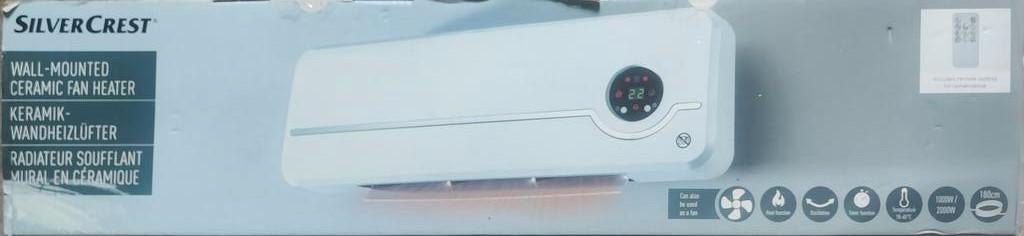 Radiateur soufflant mural en céramique, neuf dans son emball, Bricolage & Construction