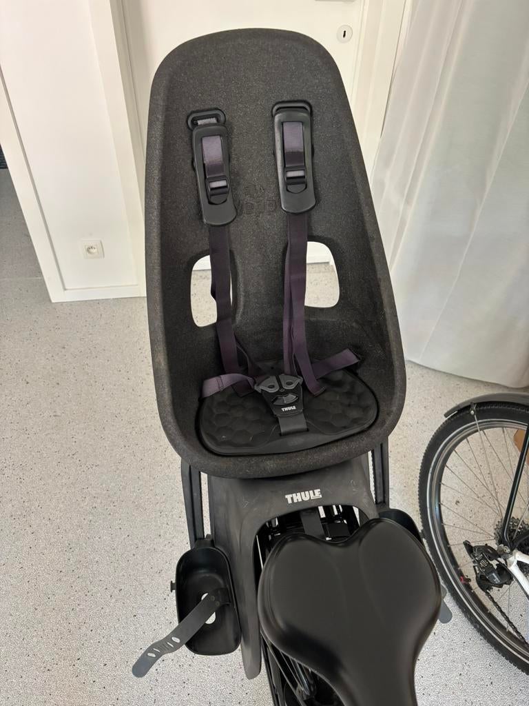 Thule yepp nexxt maxi fietsstoel, Fietsen en Brommers, Fietsaccessoires | Fietsstoeltjes, Gebruikt, Achterzitje, 15 t/m 25 kg
