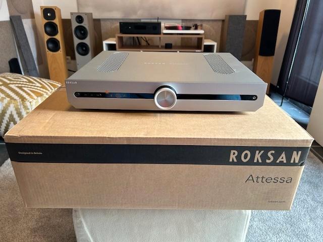 ROKSAN ATTESSA Streaming amp NIEUW, TV, Hi-fi & Vidéo, Amplificateurs & Ampli-syntoniseurs, Neuf, Stéréo, 60 à 120 watts, Autres marques