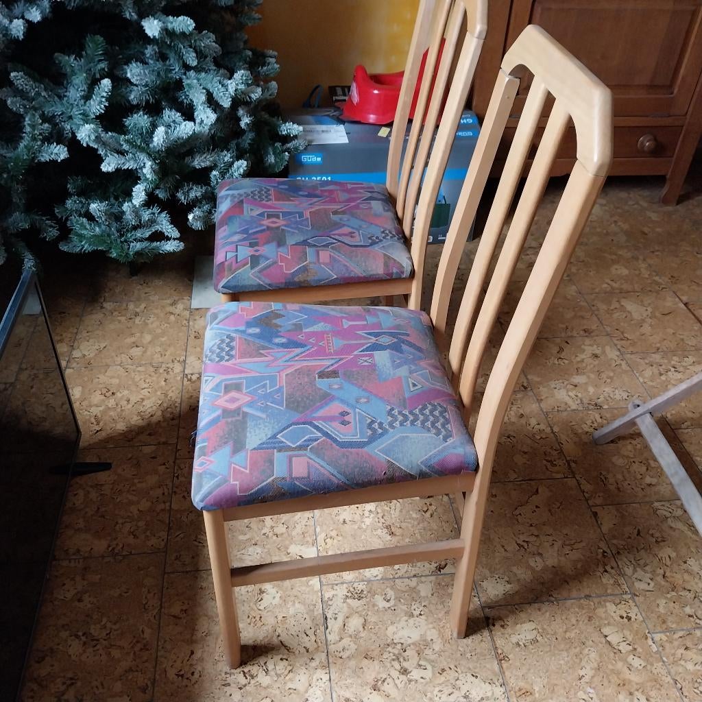 Stoelen, Huis en Inrichting, Ophalen, Gebruikt, Overige kleuren, Stof