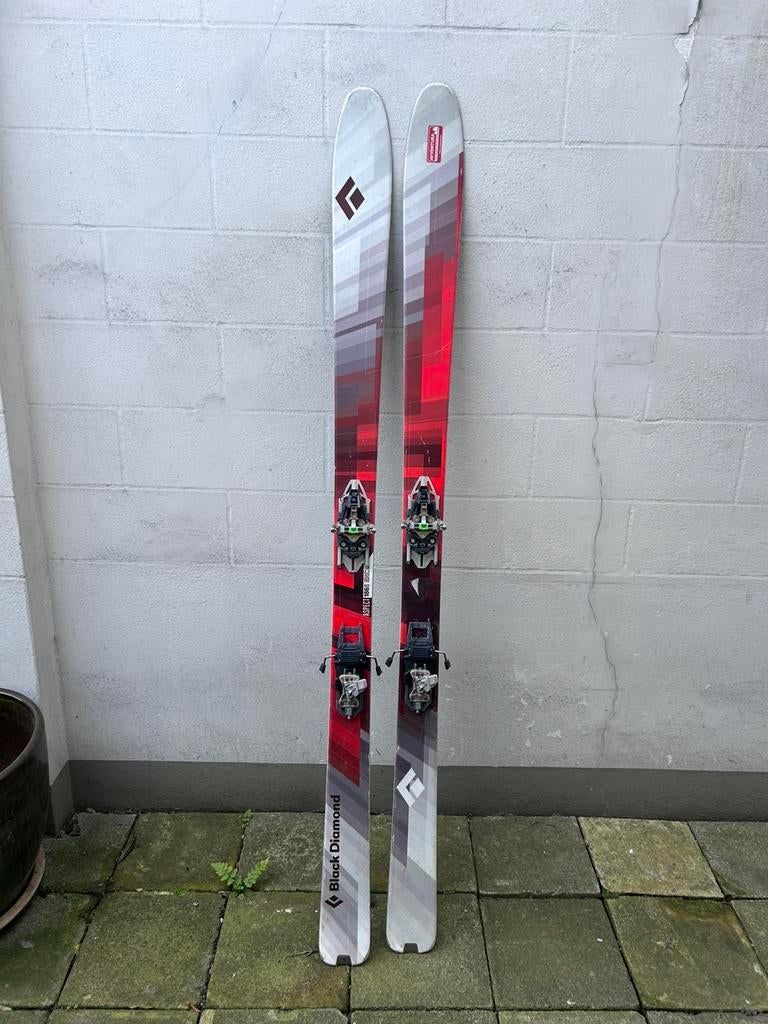 Black Diamond Aspect 186cm - toerski inclusief stijgvellen, Enlèvement, Comme neuf