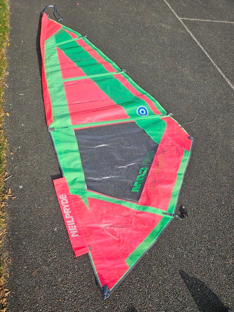 Voile Neil Pride 4m² Raf cam dynamic, Watersport en Boten, Ophalen, Met draagtas, Zo goed als nieuw, Minder dan 5 m²