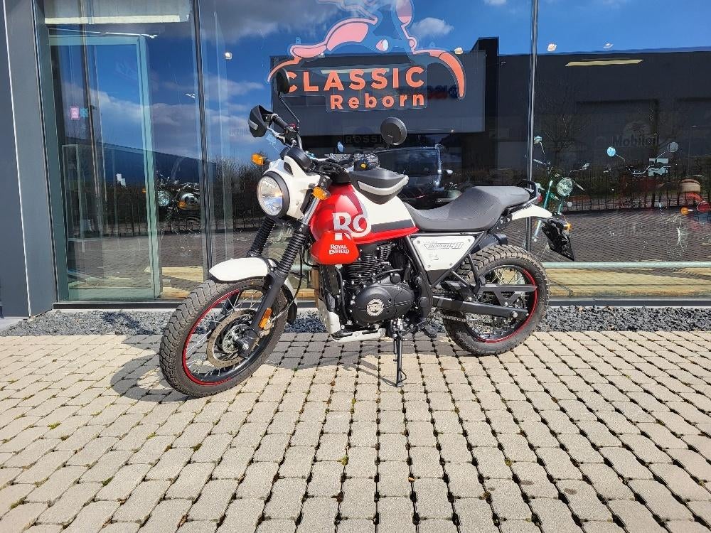 Royal Enfield Scram 411, Motoren, Motoren | Royal Enfield, Bedrijf, Overig, 12 t/m 35 kW, Minimaal motorrijbewijs A2, ABS