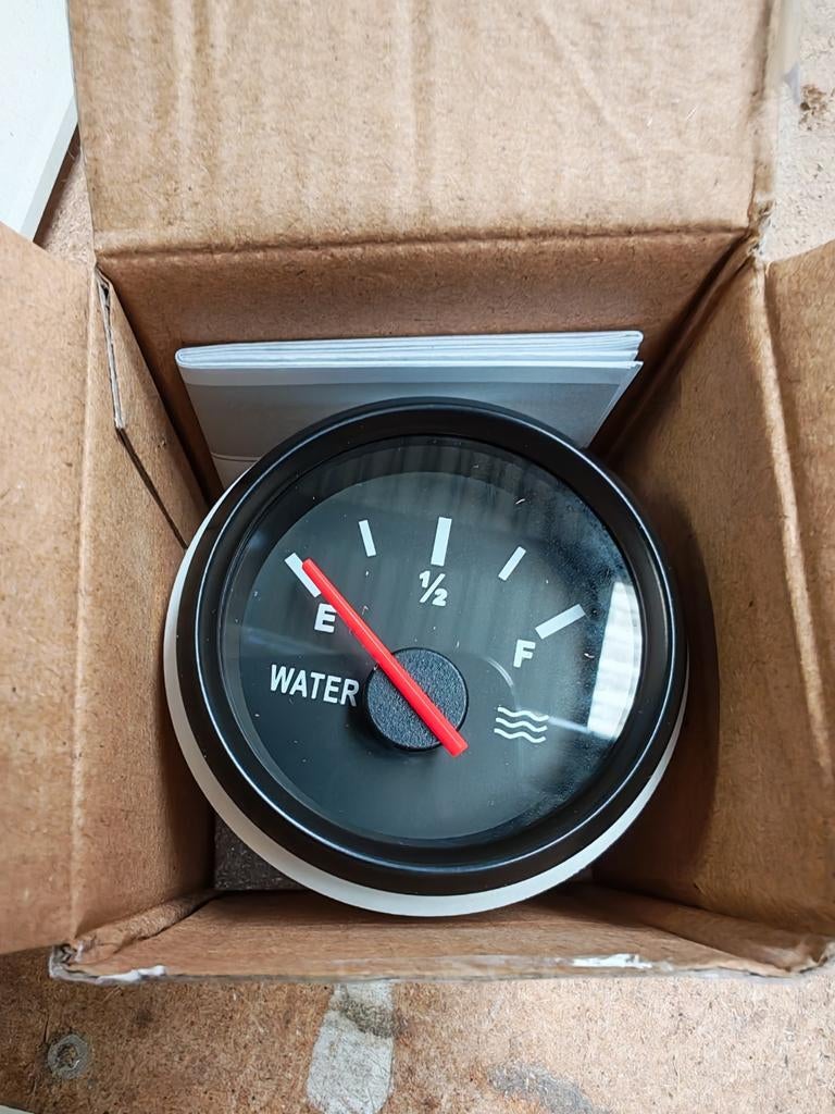 Watermeter voor in watertank van ongeveer 30 CM diep, Ophalen