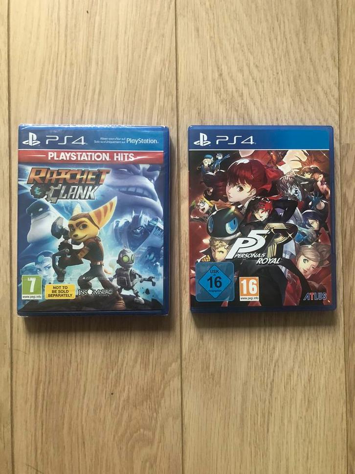 Ratchet & Clank + P5R, Games en Spelcomputers, Games | Sony PlayStation 4, Nieuw, Ophalen