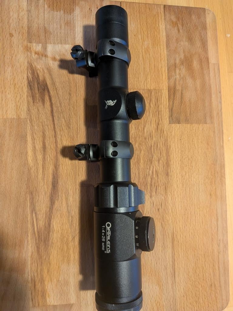 Lunette de battue Optalens 1-4x26 MRE, Enlèvement, Utilisé