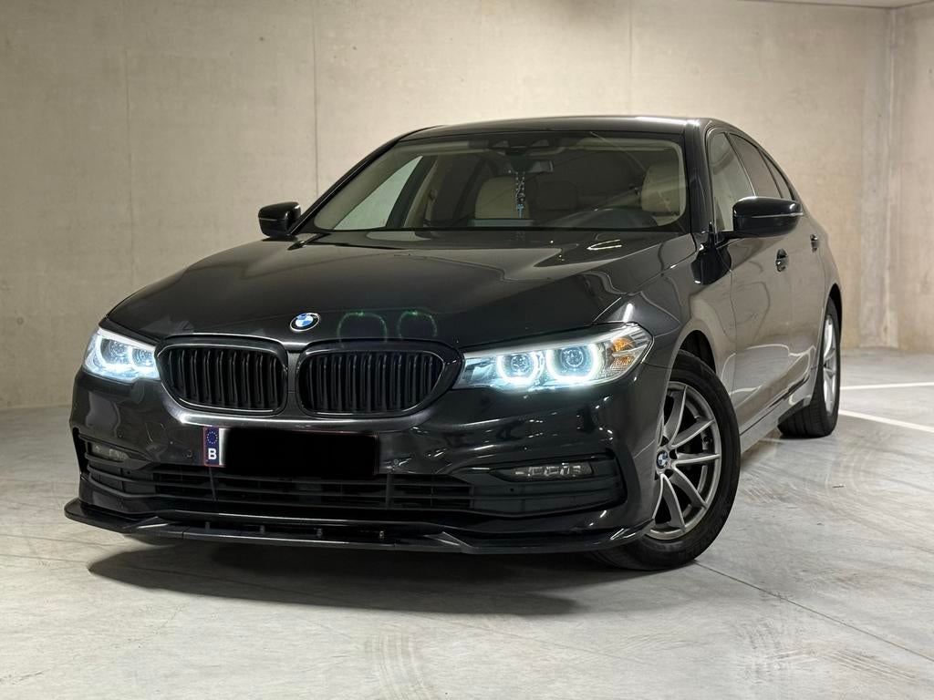 BMW 520D, Autos, Cuir, 120 kW, Automatique, Particulier