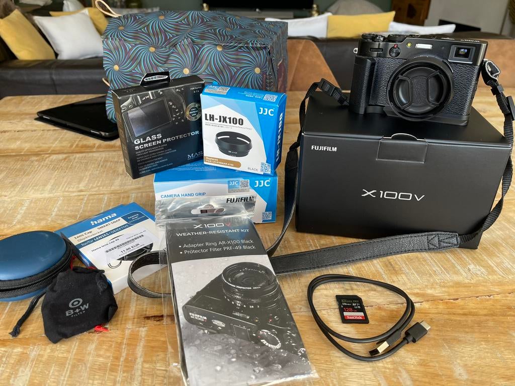 Fuji X100V, Ophalen, Zo goed als nieuw, Fuji