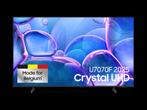 Téléviseur intelligent UHD 4K en cristal de 50 pouces U7070F, TV, Hi-fi & Vidéo, Télévisions, Neuf, Enlèvement, Samsung, 4k (UHD)