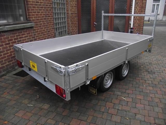 Plateau aanhangwagens, nieuw, ongeremd en geremd, 9300 Aalst, Ophalen