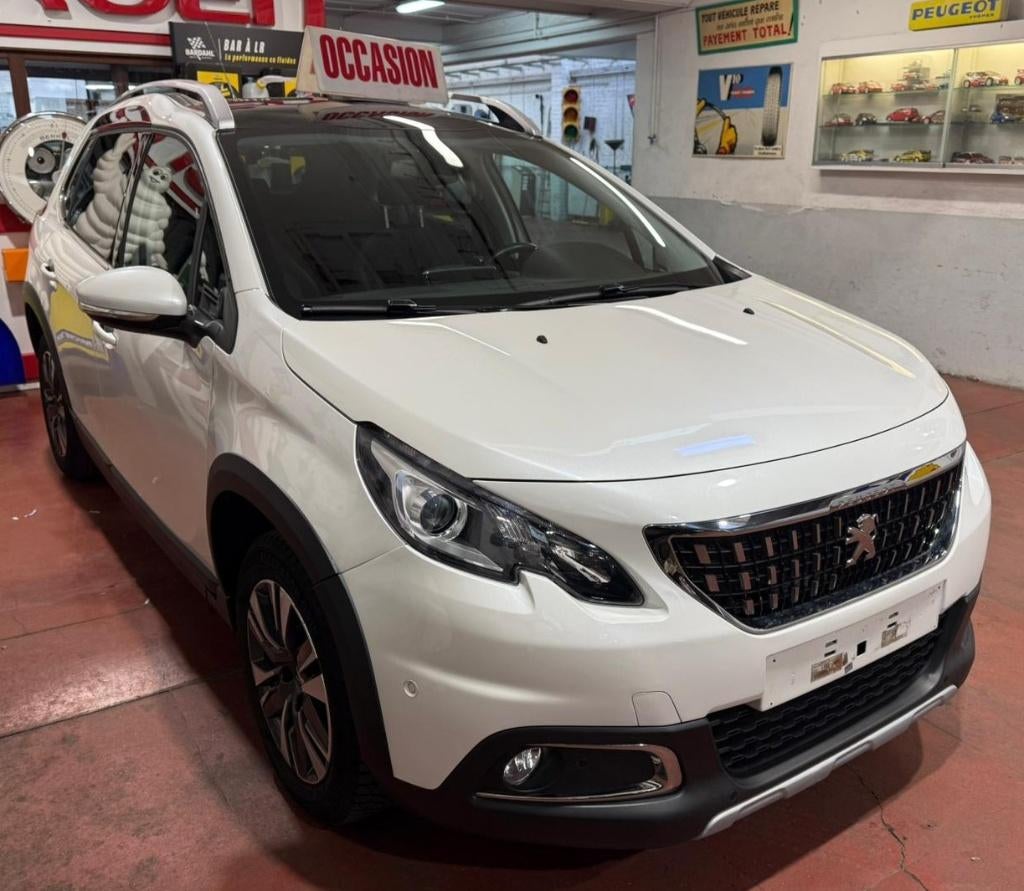 Peugeot 2008, Auto's, Peugeot, Particulier, Airconditioning, Benzine, Euro 6, SUV of Terreinwagen, 5 deurs, Handgeschakeld, Wit