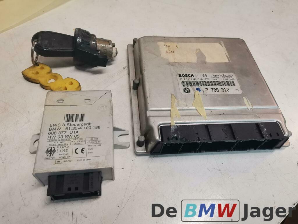 DDE met EWS en sleutel BMW 3-serie E46 330D 7788310, Enlèvement ou Envoi, Utilisé, BMW, BMW