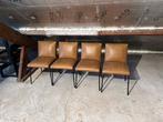 stoelen, Huis en Inrichting, Ophalen, Gebruikt, Bruin, Vier