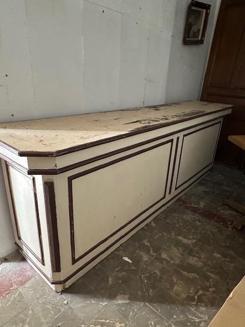 antieke oude toog bar toonbank balie winkelbalie, Huis en Inrichting, Barren, Ophalen