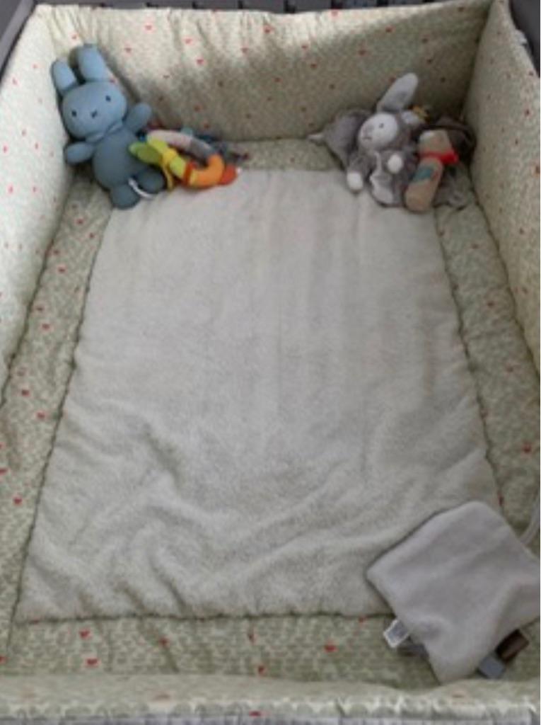 Babypark, Enfants & Bébés, Parcs, Utilisé, Rectangulaire, Réglable en hauteur, Tapis de parc, Roulettes, Enlèvement