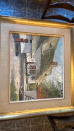 Schilderij van een oude hoeve, Antiek en Kunst, Ophalen