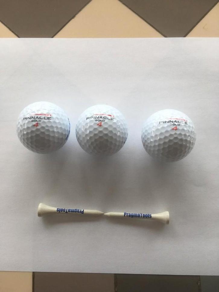 Balles de golf (N 4) ,lot de 3, Sports & Fitness, Golf, Neuf, Balle(s), Autres marques, Enlèvement ou Envoi