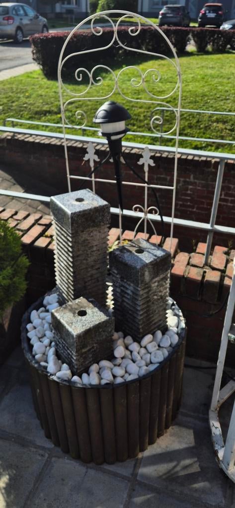 Fontaine, Jardin & Terrasse, Enlèvement, Pierre, Fontaine