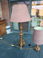 Koperen lampen prijs 50 euro voor de 2, Ophalen of Verzenden