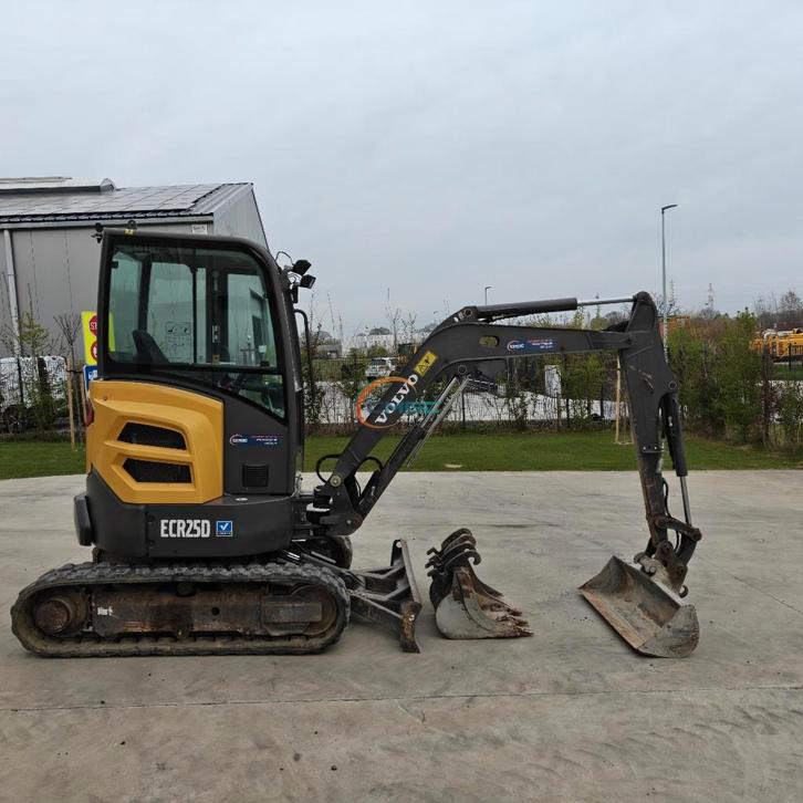 Volvo ECR25D graafmachine - 2017 - 3647h - 3 bakken - PE1127, Cd's en Dvd's, Cd's | Dance en House, Ophalen