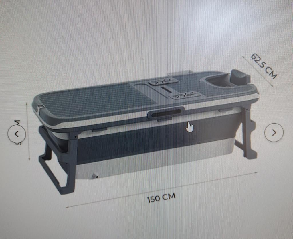 Baignoire pliable Foresta, Maison & Meubles, Enlèvement, Utilisé, Autres types, Moins de 100 cm