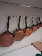 Koper pannen set, Antiek en Kunst, Ophalen, Koper