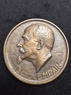 Médaille Cliquet Baron Empain chemin fer Congo 1952 Fonson, Enlèvement ou Envoi, Bronze