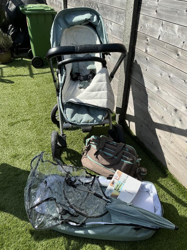 Kinderwagen/buggy dubatti, Kinderen en Baby's, Gebruikt, Combiwagen, Met reiswieg, Ophalen
