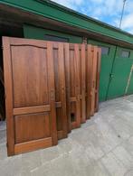 Portes intérieures en chêne massif avec serrures, charnières, Bricolage & Construction, Enlèvement, Verre, Porte intérieure