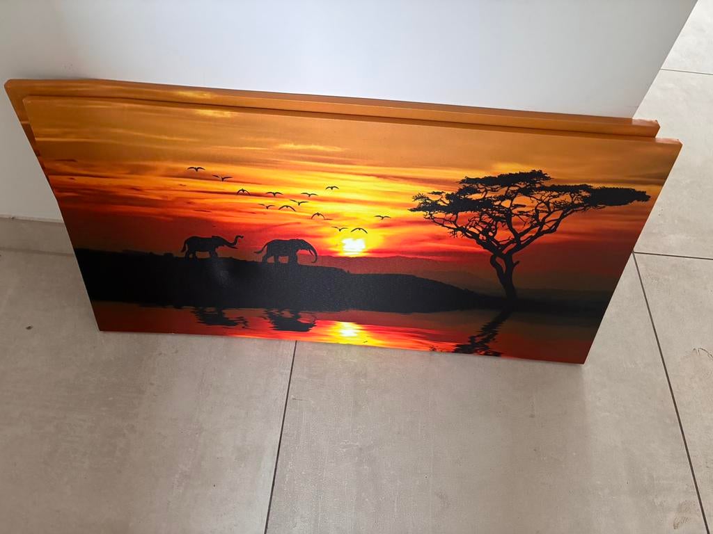 Afrika kaders, Ophalen