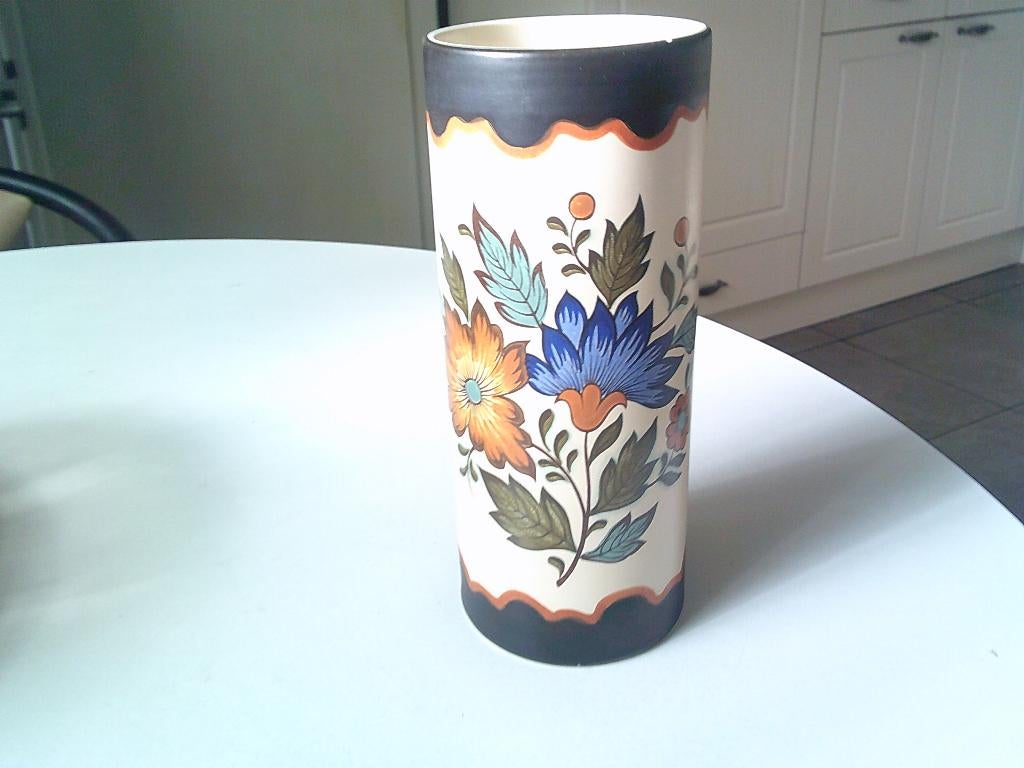 vaas flora gouda plateel holland, Ophalen